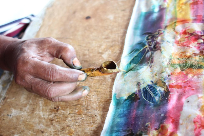 Ilustrasi batik.